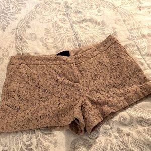 Lace shorts